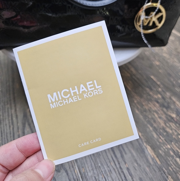 Michael Kors Camille Black MD satchel handbag New With Tags - Picture 7 of 13